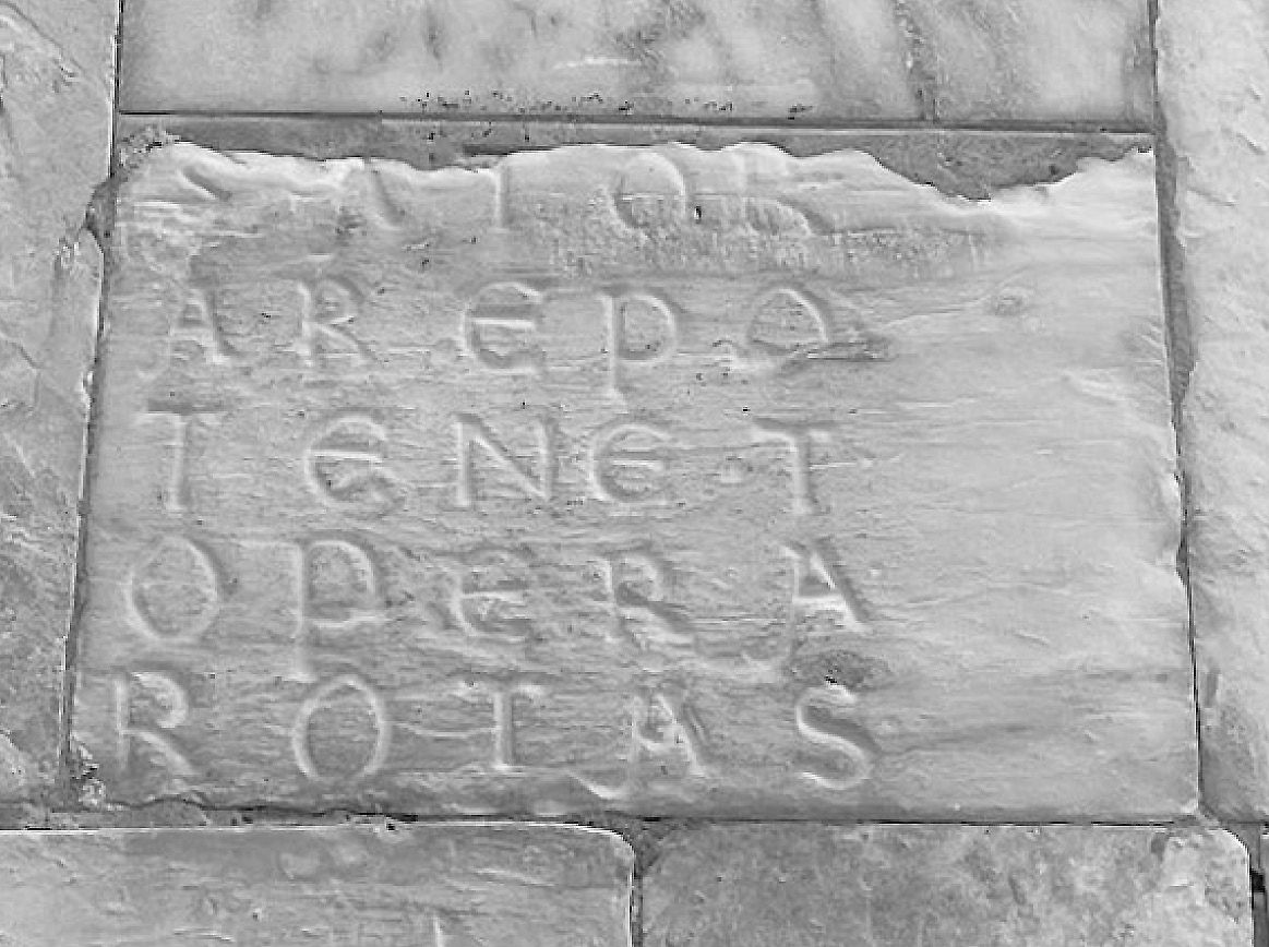 Il SATOR scolpito nel Duomo di Siena